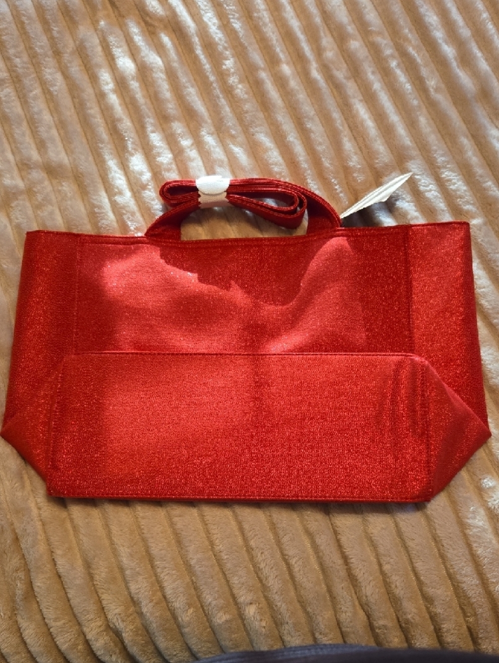 COACH Red Glitter Fragrance Tote ❤️NEW - Picture 2 of 7